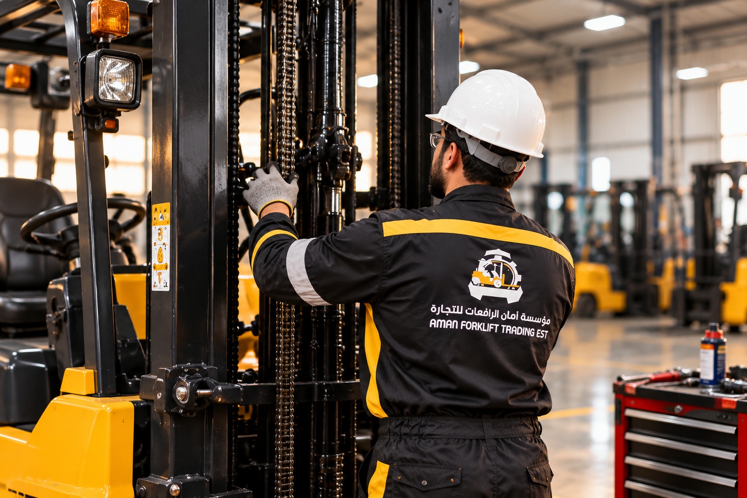 Forklift maintenance
