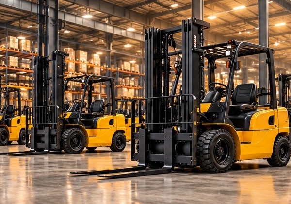 Forklift rental fleet